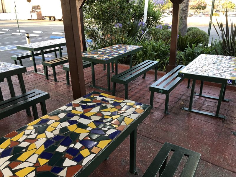 El Super Burrito interior